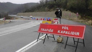 Denizli - Çardak karayolunda çalışmalar devam ediyor