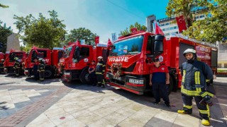 Denizli itfaiyesi araç filosunu güçlendirmeye devam ediyor