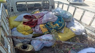 Depodan çalınan 26 çuval keçiboynuzunu jandarma buldu