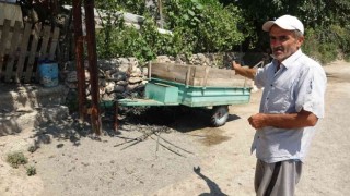 Dişinden tırnağından artırarak almıştı, hırsız böyle çaldı