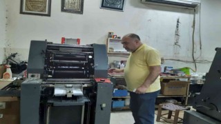 Diyarbakırda çırak olarak girdiği matbaa atölyesinde geçen ömür