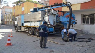 Diyarbakırda yaklaşık 1,5 milyon metre şebekede temizlik çalışması