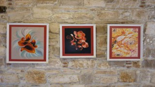 Doğadan Güzellikler isimli karma resim sergisi İbramaki Sanat Galerisinde açıldı