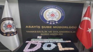 Dolandırılan dolandırıcıların olayını Ankara Emniyeti çözdü
