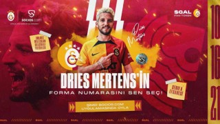 Dries Mertensin forma numarasını taraftarlar seçecek