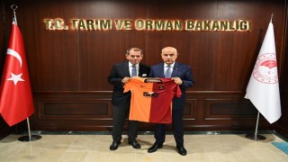 Dursun Özbekten Tarım ve Orman Bakanı Kirişciye ziyaret