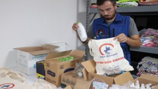 Düzce Belediyesinden asker çantası
