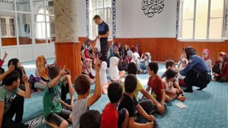 Düziçi'nde Boğulma olaylarına karşı öğrenciler bilgilendirildi