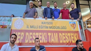 Eğitim camiasından Kayserispora destek