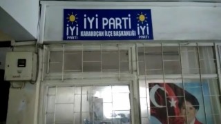 Elazığda İYİ Parti İlçe Binasından hırsızlık yapan şüpheli yakalandı