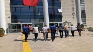Elazığda suç makinesi 4 zanlı, çaldıkları malzemelerle yakalandı