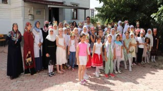 Elazığda yaz Kuran kurslarında karne heyecanı