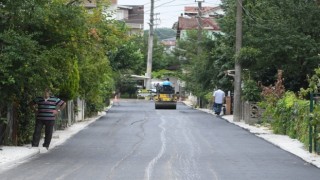 Emekevlere 335 ton asfalt