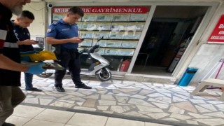 Emlak ofisine pompalı tüfekli saldırı
