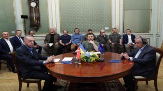 Erdoğan, Zelenskiy ve Guterresten üçlü görüşme
