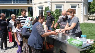 Erzincanda 3 bin kişilik aşure ikramı