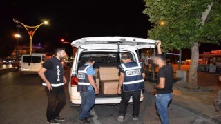 Erzincanda asayiş uygulaması