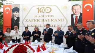 Erzurumda 30 Ağustos kabul töreni