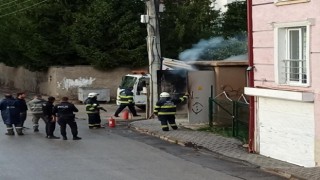 Eskişehirde trafoda yangın