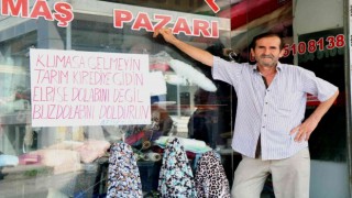 Esnaftan Karadeniz fıkrası gibi yazı: “Elbise dolabını değil, buzdolabını doldurun”