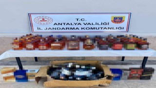 Evde sahte alkol üretimine jandarma baskını
