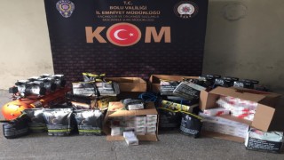 Evi kaçak sigara imalathanesine çevirmişler
