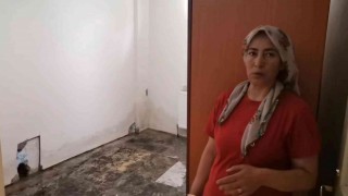 Evinden çıkan suya sevinemedi