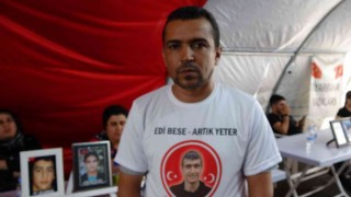Evlat nöbetindeki baba: “40 yıldır terörden zulüm görüyoruz, evlat nöbetinde 1dik 303 olduk”