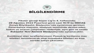 Fenerbahçe ilk kez Eskişehir Yeni Stadyumunda maça çıkacak