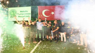 Futbol turnuvasında kupalar sahiplerini buldu