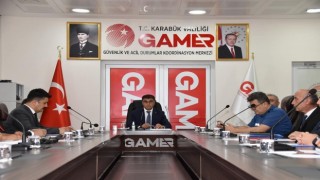 GAMER toplantısı Vali Gürel başkanlığında yapıldı