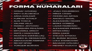 Gaziantep FKda forma numaraları belli oldu