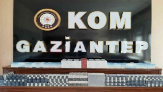 Gaziantepte 2 bin 220 paket kaçak sigara ele geçirildi