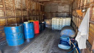 Gaziantepte 600 litre kaçak akaryakıt ele geçirildi