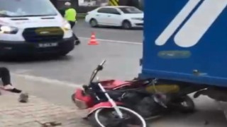 Gemlikte motor kazası: 1 ölü, 1 yaralı