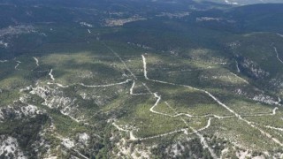 Gölhisar Orman İşletme Sahası havadan denetlendi