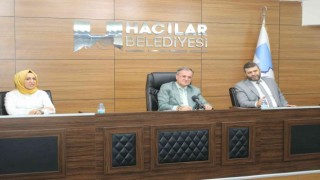 Hacılar Belediye Meclisi Ağustos ayı toplantısını yaptı