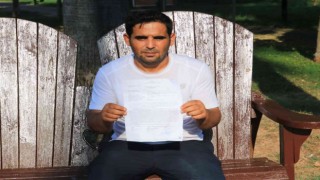 Hakkını aramak için Ankaraya yürüyor