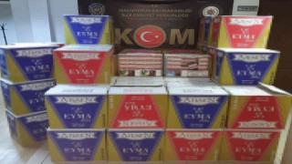 Hatayda 630 bin adet makaron ele geçirildi