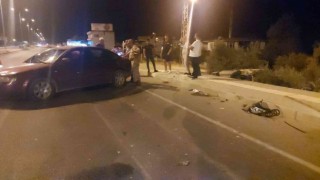 Hatayda arıza nedeniyle yolun sağında duran araca otomobil çarptı: 3 yaralı