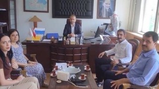 Hizan Kaymakamı Muhammed İkbal Yelekten veda ziyareti