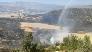 Hizanda örtü yangını