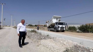 Honazda yol çalışmaları aralıksız sürüyor