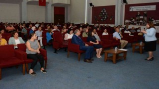 İl Müdürü Töre, okullarda yöneticiliğe hak kazanan adaylar ile bir araya geldi
