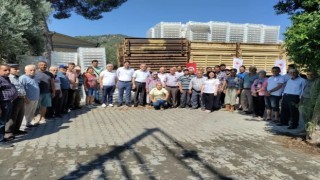 İncir üreticilerine kurutma kerevitleri dağıtıldı