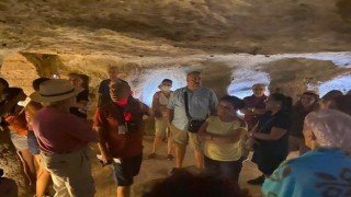 İspanyol turistler, tarihi Kayaşehiri gezdi