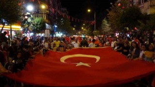 Ispartada Zafer Bayramı çoşkusu fener alayıyla devam etti