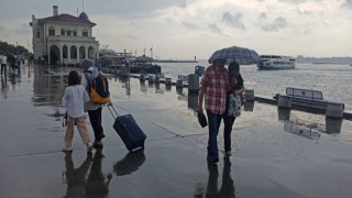 İstanbul Anadolu Yakasında yağışlar başladı