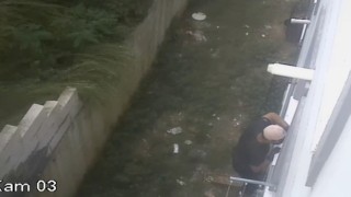 İstanbulda “Örümcek hırsız” kamerada