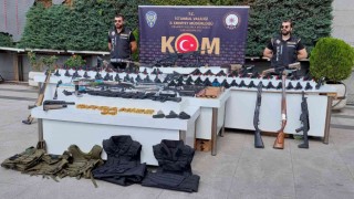 İstanbulda suç örgütlerine silah temin eden kişilere operasyon
